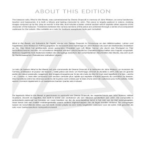 Wind in the Reeds : for Bassoon (or Baritone Saxophone) and Piano